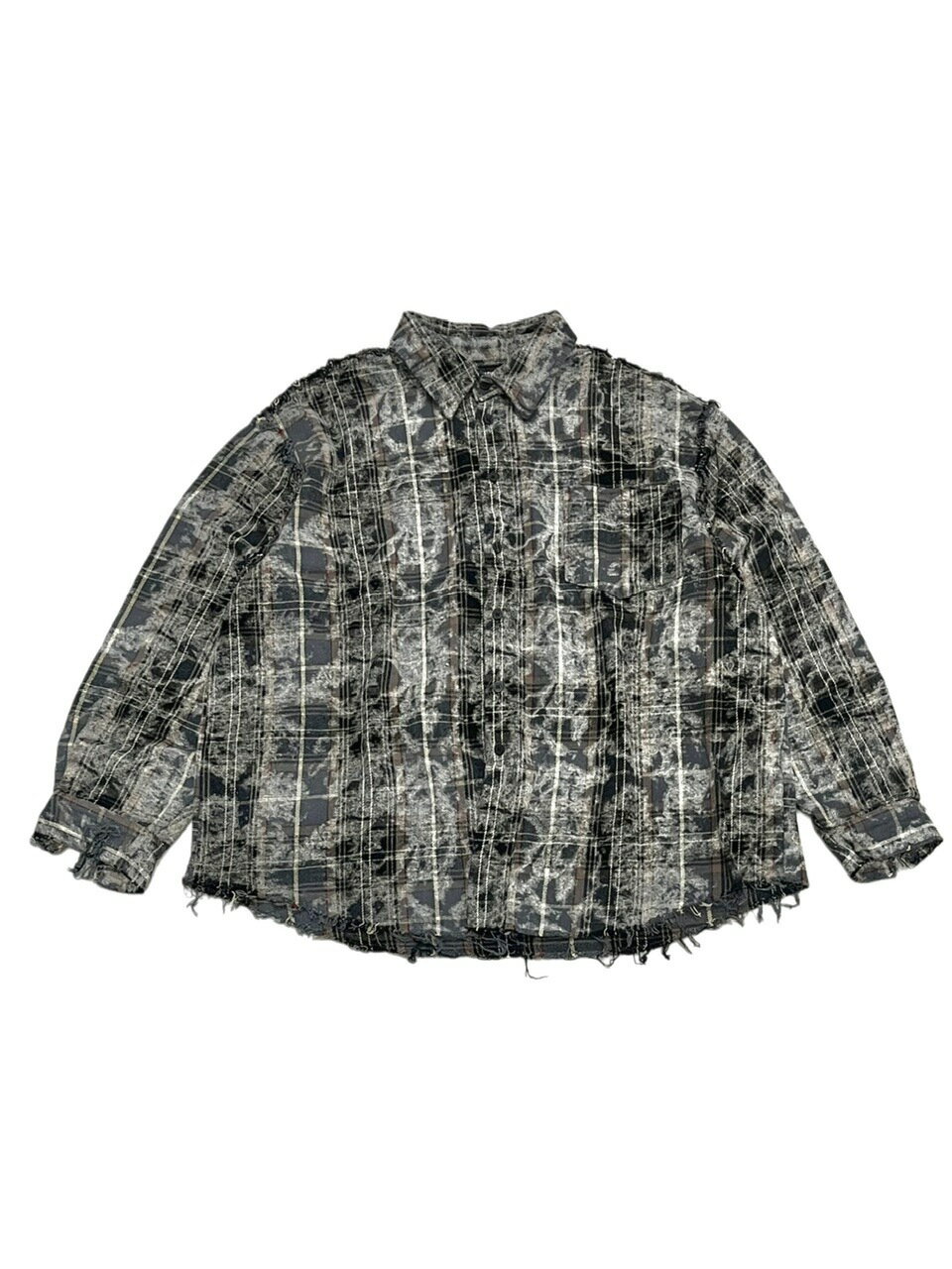 受注制【XU DOG】durty check shirts