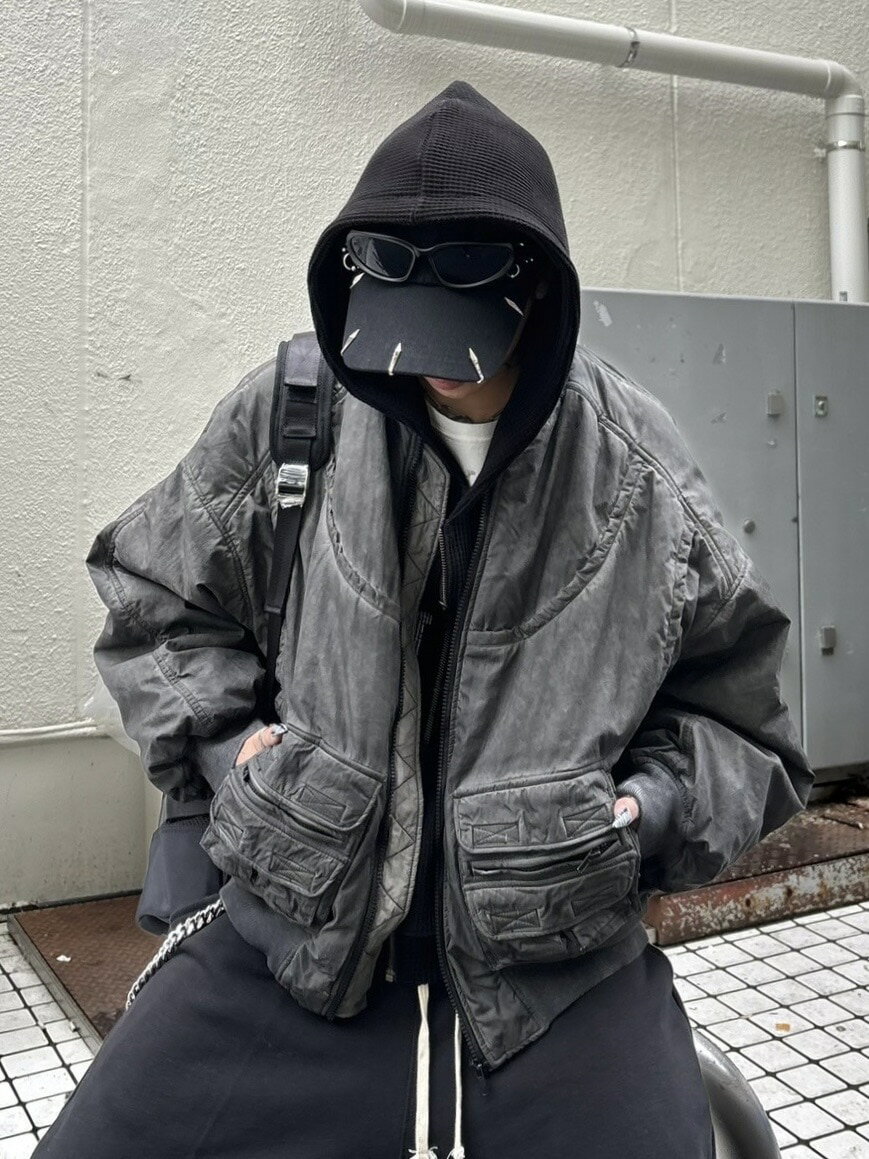 乐天商城 - 受注制【XU DOG】washed ma-1