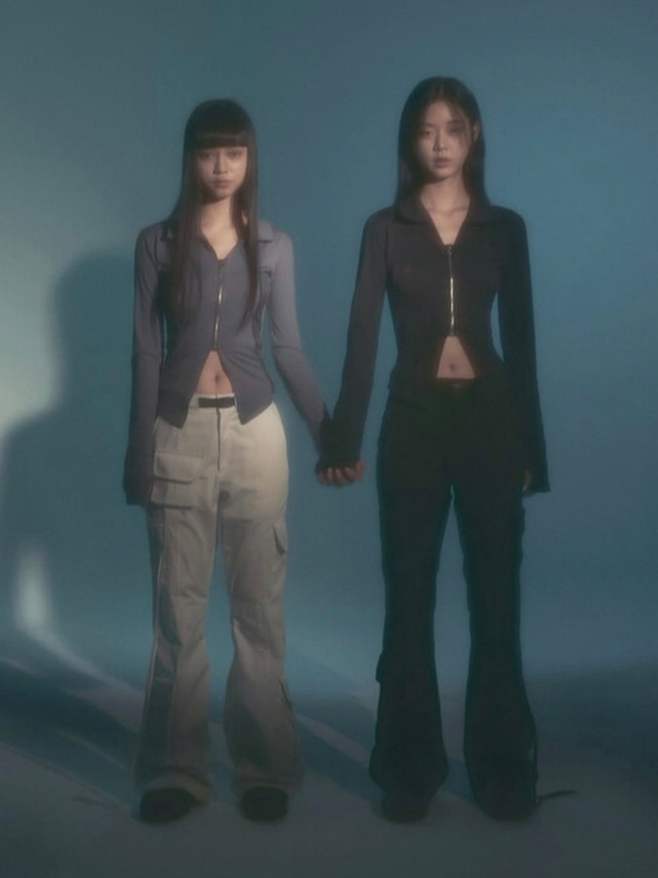 正規品【FLAREUP 5.cargo Flare Pants】フレアパンツ カーゴパンツ 長ズボン ストリートファッション ガーリー フェミニン