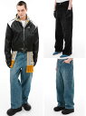 正規品【ANOTHERYOUTH panel jeans】デニム デニムパンツ ジーンズ ユニセックス オーバーサイズ ストリートファッシファッション