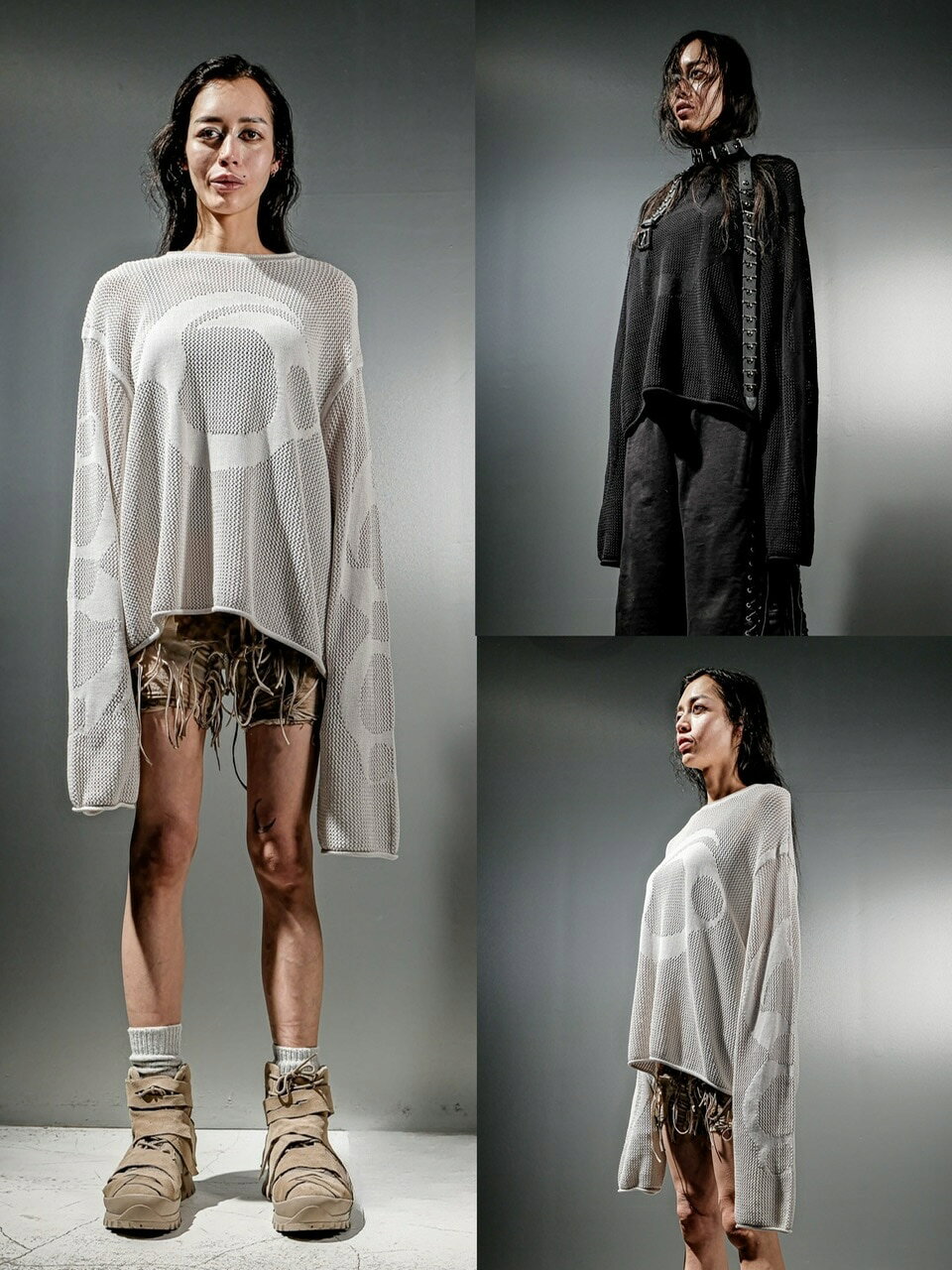 SALEʡDIG YOUR OWN GRAVE MESH DIG LOGO KNIT