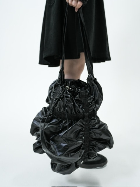 Rakuten - 受注制【nmtc +】gather shoulder bag (2color)