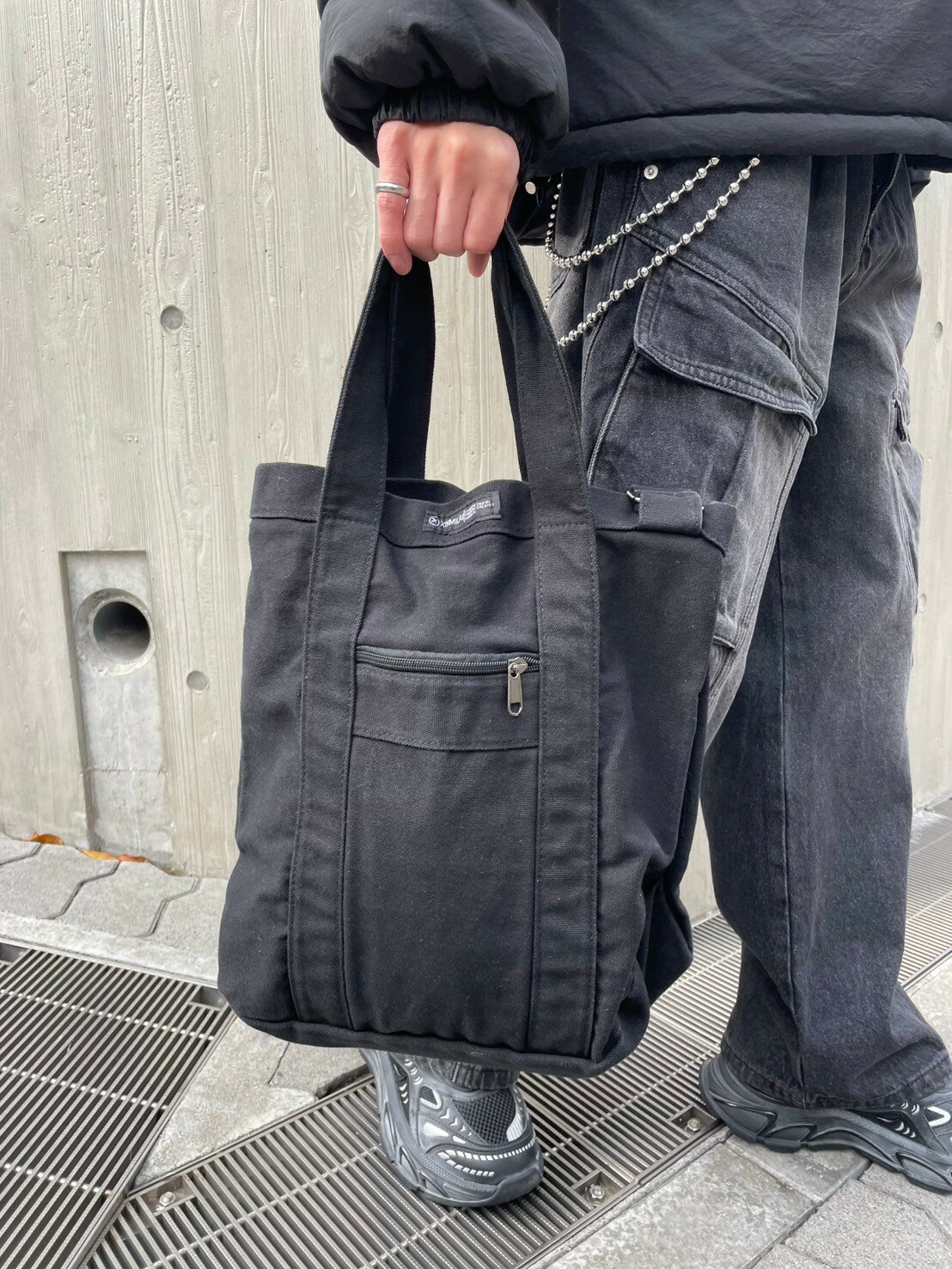 受注制【nmtc +】denim shoulder bag (2color)