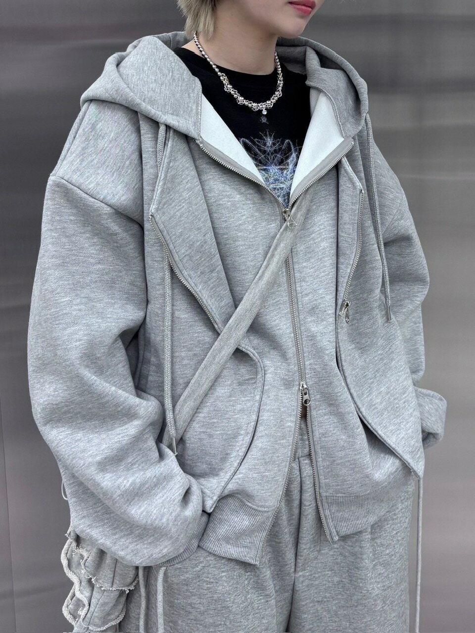 受注制【nmtc +】zip up hoodie (2color)