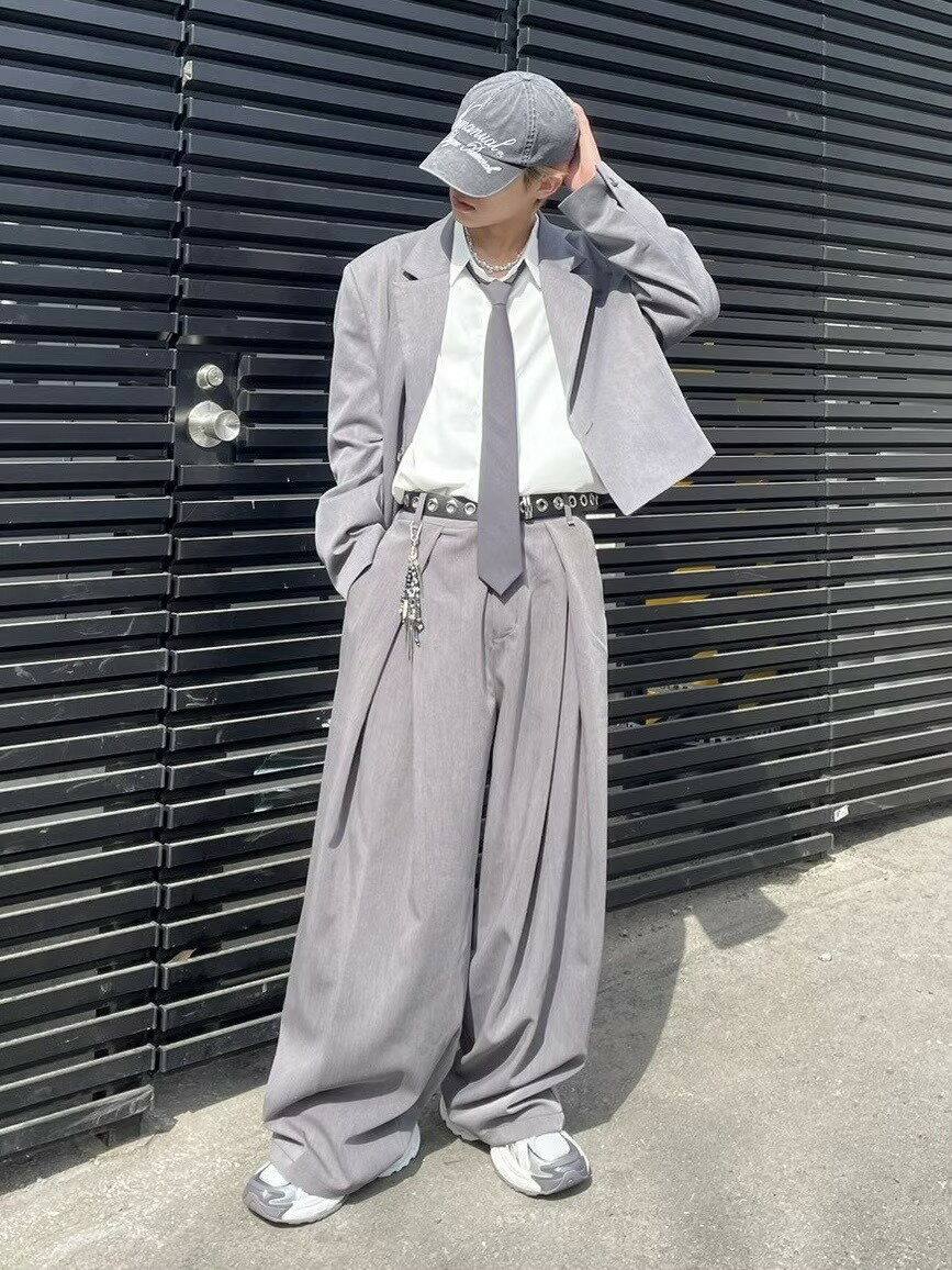 Rakuten - 受注制【nmtc +】pin tuck wide slacks (2color)