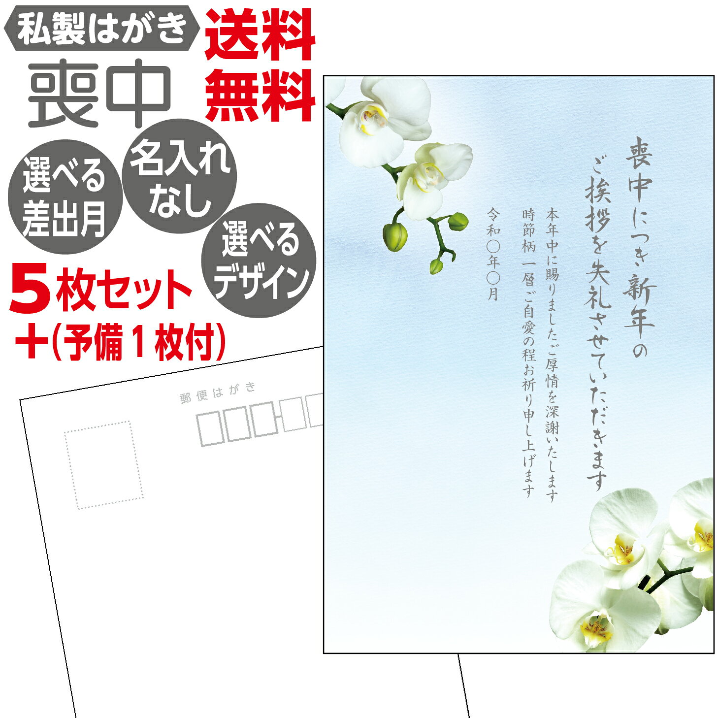 楽天市場】はがき 胡蝶蘭の通販