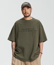 ヘヴィーウェイト ステンシルロゴTシャツ メンズ HEAVYWEIGHT STENCIL LOGO TEE / 2COLORS(4)