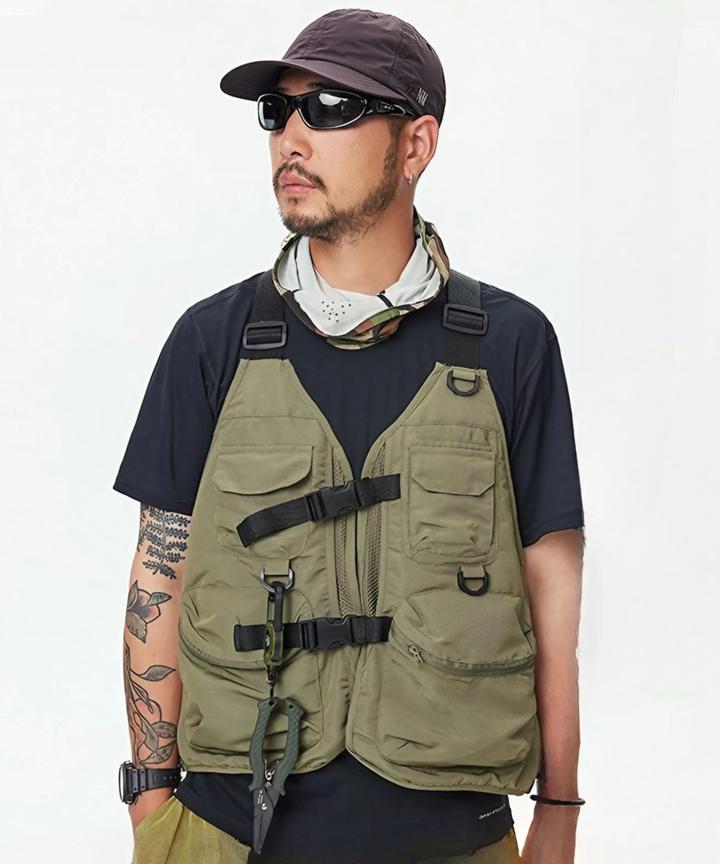 テックフィッシングベスト メンズ TECH FISHING VEST / 2COLORS