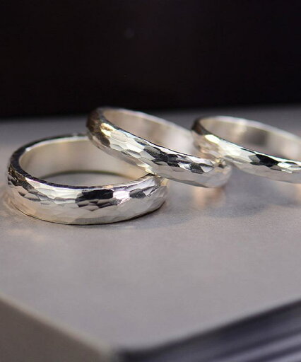 ベーシックハンマーパターンリング メンズ BASIC HAMMER PATTERN RING / 3TYPE ベーシックハンマーパターンリング メンズ BASIC HAMMER PATTERN RING / 3TYPE