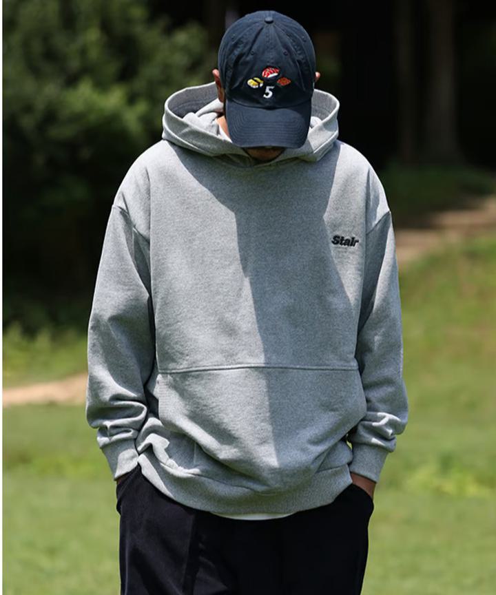 ワンポイントパーカー メンズ ONE POINT HOODIE / 4COLOR