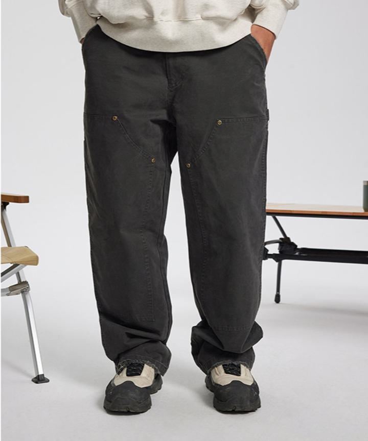 ダブルニー ロガーパンツ メンズ DOUBLE KNEE LOGGER PANTS / 2COLORS