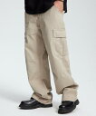 ベーシックウォッシュドカーゴチノパンツ メンズ BASIC WASHED CARGO CHINO PANTS / 2COLORS