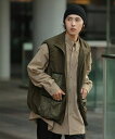 リバーシブル ナイロン フィッシングベスト REVERSIBLE NYLON FISHING VEST / 2COLORS