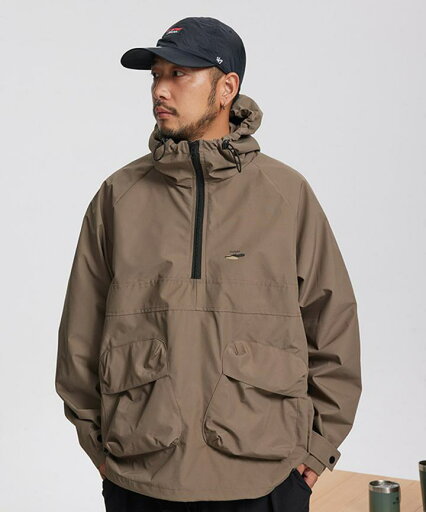 ジップ プルオーバー ジャケット メンズ ZIP PULLOVER JACKET / 4COLORS ジップ プルオーバー ジャケット メンズ ZIP PULLOVER JACKET / 4COLORS