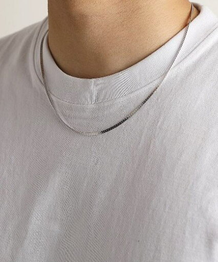 925シルバーチェーンネックレス メンズ 925 SILVER SNAKE CHAIN NECKLACE 925シルバーチェーンネックレス メンズ 925 SILVER SNAKE CHAIN NECKLACE