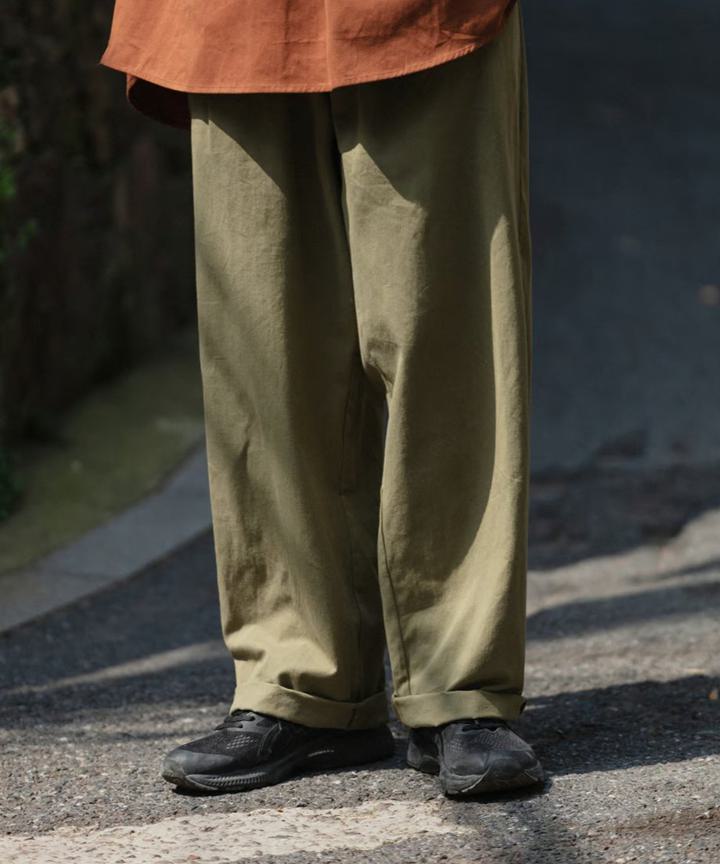 ワイドイージーパンツ 2カラー WIDE EASY PANTS