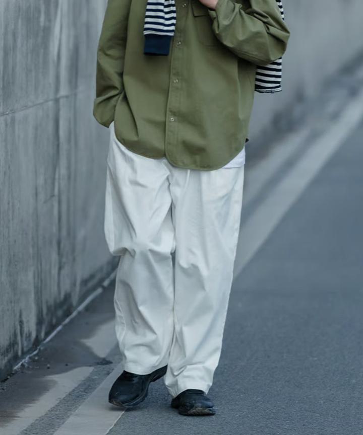 ワイドイージーパンツ 2カラー WIDE EASY PANTS