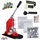 缶バッジマシーン 32mmセット バッジ500個付 バッジ制作 バッチマシン バッジマシン 缶バッジ製作キット 業務用