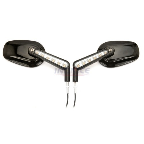LEDウインカー ミラー ハーレー