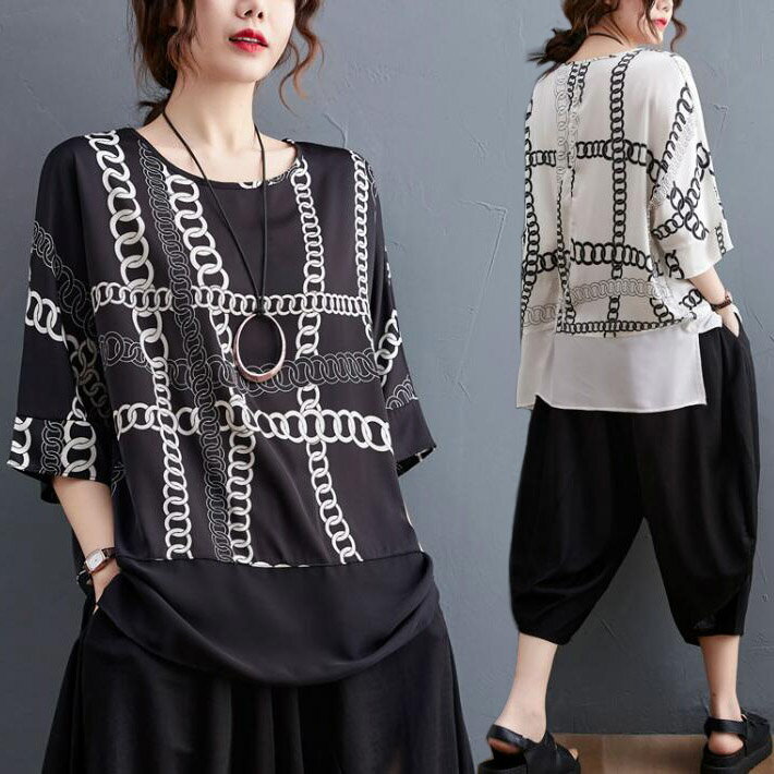 採寸単位(cm)着丈バスト袖丈裾幅フリーサイズ6411811116■素材　ポリエステル■生地備考【透け感】ややあり　【伸縮性】ややあり【生地の厚さ】薄手■生産国 中国製■注意事項※寸法は商品を平置きにし、外側から採寸したサイズです。メジャーでの採寸のため、多少の誤差がある場合がございますがご了承ください。※当店が取り扱っている商品は、海外からの買い付けが多いため、縫製が国内のものより雑な場合がございます。「生地を織る際の糸の繋ぎ目や多少のほつれ、糸が出ている」などが生じる場合がございますが、品質上の問題ではないため、これらの理由では返品をお受けできません。※細部が画像と若干違う場合や日本語表示の品質タグがついていない場合もございます。気になさる方はご遠慮ください。※商品画像はできる限り実物の色に近づけるように加工しておりますが、お客様のご使用するモニター、照明により多少色の変化が感じられる場合がございます、ご了承ください。