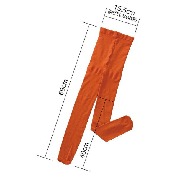 カラータイツ 茶 [キャンセル・変更・返品不可]