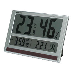 エンペックス ジャンボソーラー温湿度計 (TD-8170) 単品 [キャンセル・変更・返品不可]