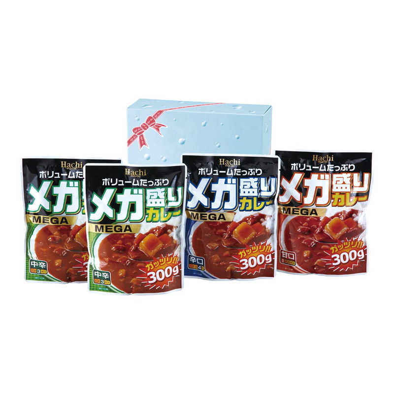 メガ盛りカレー4Pセット (MGA-1000) 単品 [キャンセル・変更・返品不可]