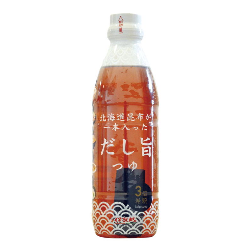 伊賀越 昆布一本 だし旨つゆ 500ML 単品 [キャンセル・変更・返品不可]