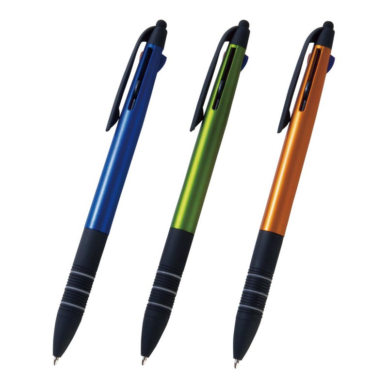 タッチペン付3色ボールペン 指定不可 (SC-1804) 単品 [キャンセル・変更・返品不可]