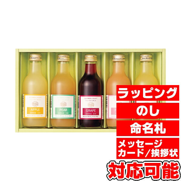 りんご村からのおくりもの 果汁100%ジュース詰合せ (HM-5) [キャンセル・変更・返品不可]