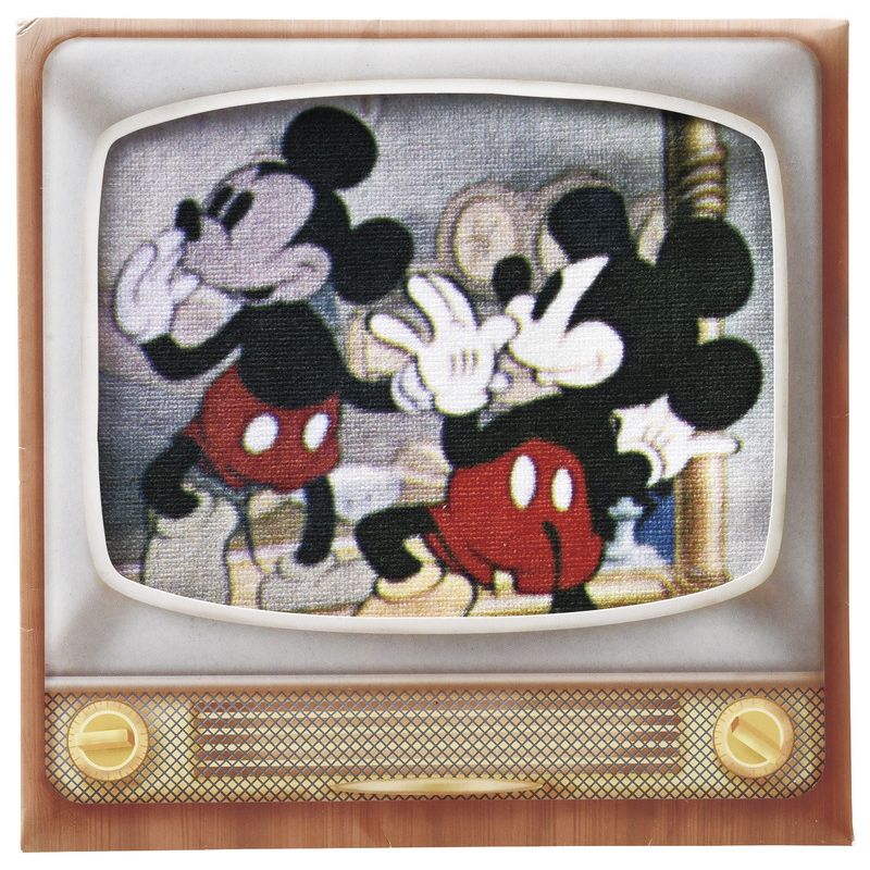 ミッキーマウス/ミニタオル ミラーテレビ (2005097900) [キャンセル・変更・返品不可]