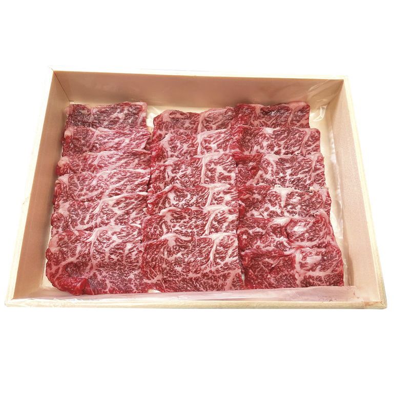 国産黒毛和牛 肩ロース焼肉 (87460-2) [キャンセル・変更・返品不可][代引不可][同梱不可][ラッピング不可][海外発送不可]