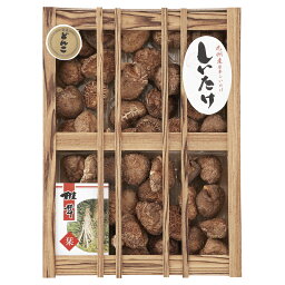 九州産原木どんこ椎茸(木箱入) (KT-100S) [キャンセル・変更・返品不可]