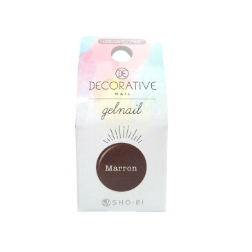 DECORATIVE NAIL デコラティブネイル ジェルネイル カラージェル マロン TN81185