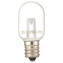 OHM LEDナツメ球装飾用 T20/E12/0.5W/16lm/クリア昼白色 LDT1N-H-E12 13C