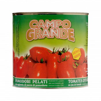 カンポグランデ ポモドーリ ペラーティ ホールトマト 2500g 6個セット 10 [ラッピング不可][代引不可][同梱不可]