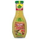 &nbsp;キューネ イタリアンドレッシング 250ml 8セット 053054お料理に添えて【キューネ イタリアンドレッシング 250ml 8セット 053054】 fk094igrjs バジルやタイムなど、数種類のハーブを使用したスタンダードなイタリアンドレッシングです。サイズ個装サイズ：14.5×19×18cm重量個装重量：4000g仕様賞味期間：製造日より630日生産国ドイツ 製品詳細 商品名：キューネ　イタリアンドレッシング　250ml　8セット　053054カラー・サイズ名称：1684757 広告文責 (有)ヒロセTEL:0120-255-285 ※お客さま都合による、ご注文後の[キャンセル][変更][返品][交換]はお受けできませんのでご注意下さいませ。※当店では、すべての商品で在庫を持っておりません。記載の納期を必ずご確認ください。※ご注文いただいた場合でもメーカーの[在庫切れ][欠品][廃盤]などの理由で、[記載の納期より発送が遅れる][発送できない]場合がございます。その際は、当店よりご連絡させていただきます。あらかじめご了承ください。※こちらの商品は【他商品との同梱】ができません。※こちらの商品は【ギフトサービス】をお受けすることができません。 こちらの商品は【お取り寄せ(14営業日以内に発送予定)】となります。