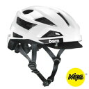 bern バーン FL-1 VISOR Mips ヘルメット Mサイズ Gloss White BE-BM10M21GWTV-03