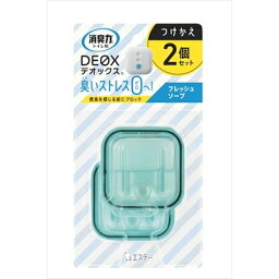 消臭力 DEOX トイレ用 つけかえ 2個セット フレッシュソープ [キャンセル・変更・返品不可]