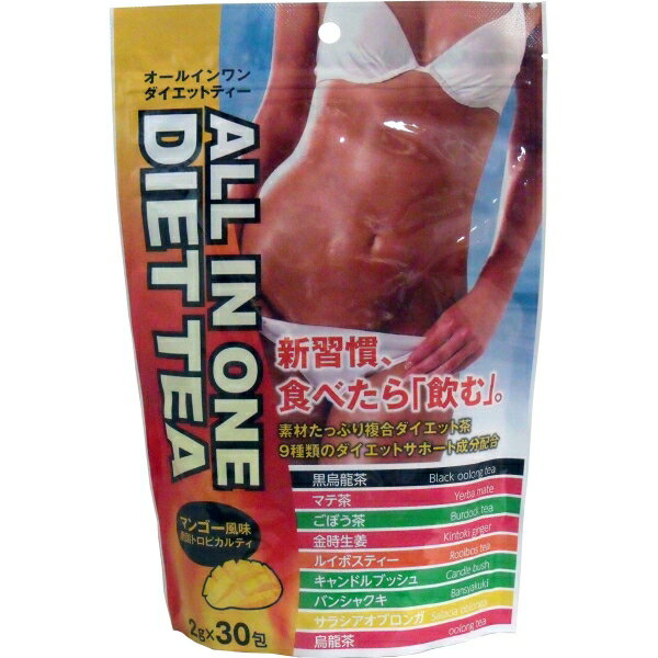 オールインワンダイエットティー 2gX30包入 [キャンセル・変更・返品不可]