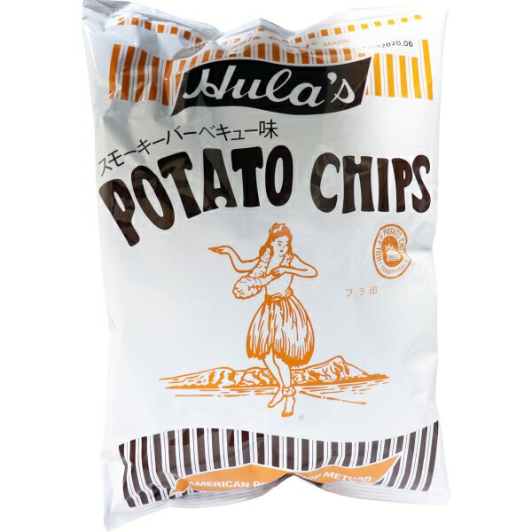 フラ印 アメリカンポテトチップス スモーキーバーベキュー味 160g [キャンセル・変更・返品不可]のサムネイル