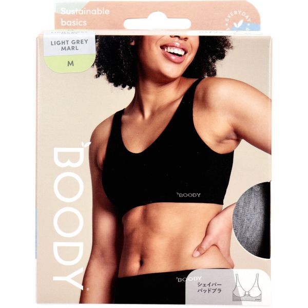 BOODY シェイパー パッドブラ Mサイズ ライトグレー [キャンセル・変更・返品不可]のサムネイル