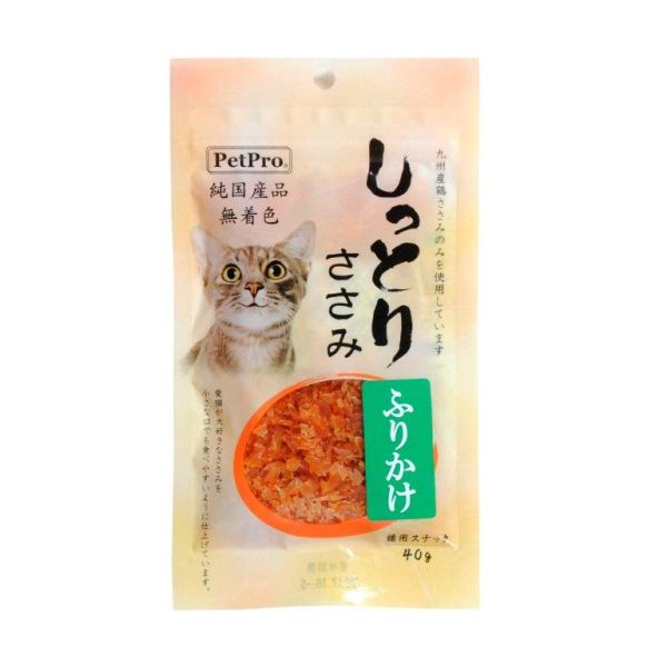 ペットプロ 純国産しっとりささみ ふりかけ 40g [キャンセル・変更・返品不可][海外発送不可]