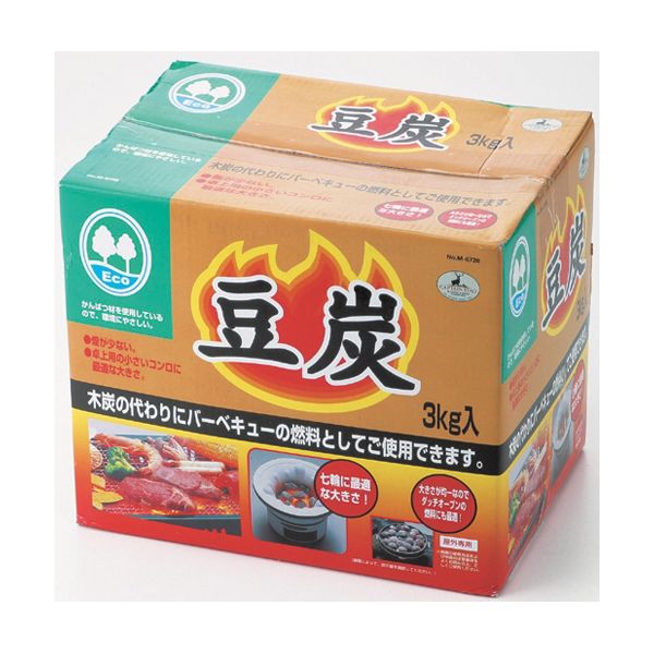 キャプテンスタッグ 豆炭 3kg [キャンセル・変更・返品不可] 1