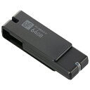 USB3.0 tbV[ 64GB (PC-M64G-K) [LZEύXEԕis]