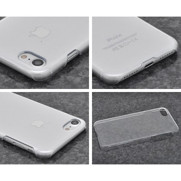 [スマホ用素材アイテム] iPhone SE(第2世代・第3世代)/8/7専用ハードクリアケース [キャンセル・変更・返品不可]