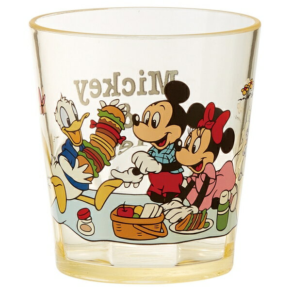 Mickey&amp;Friends ピクニック アクリルコップ (YE) [キャンセル・変更・返品不可]のサムネイル