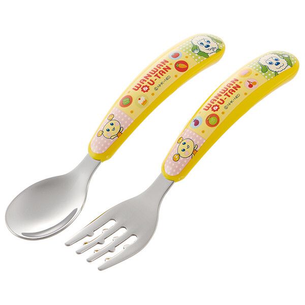 いないいないばあっ! 食洗機対応 ステンレス製スプーン＆フォーク スケーター [キャンセル・変更・返品不可]のサムネイル