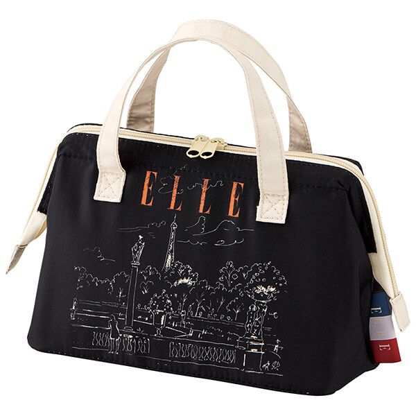 ELLE がま口型ランチバッグ M スケーター [キャンセル・変更・返品不可]