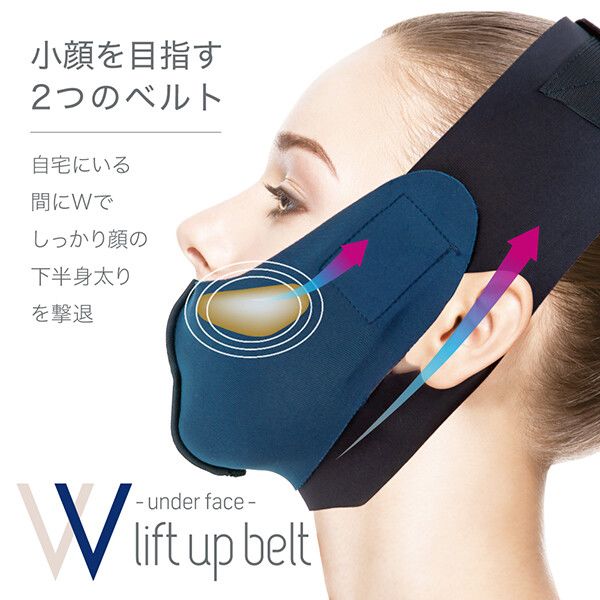 小顔ケア アンダーフェイス Wリフトアップベルト [キャンセル・変更・返品不可]